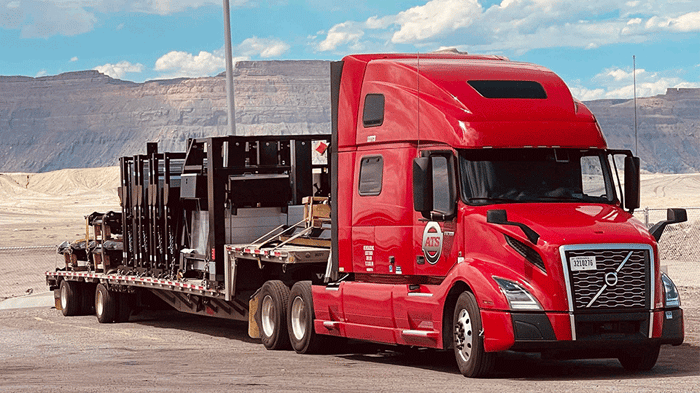 Step-Deck-Semi-Trailer